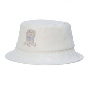 Chapeaux Avirex Croc Embossed Icon Leather Bucket Hat Homme Multicolore | TEMHN-2049
