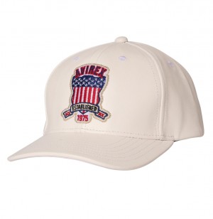 Chapeaux Avirex Icon Leather Hat Homme Blanche | GTVLQ-0921