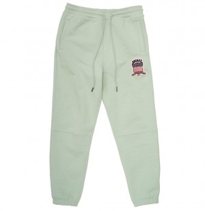 Pantalon Jogging Avirex Icon Jogger Homme Seafoam | UFZMI-4281