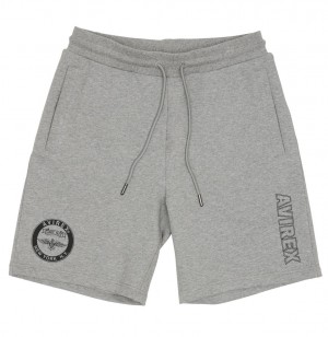 Short Avirex Stadium Short Homme Grise | ZQPNO-6930