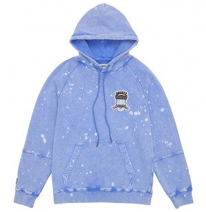 Sweat a Capuche Avirex Icon Hoodie Homme Bleu | CXRIF-4156