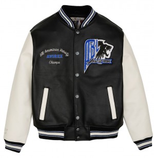 Vestes Avirex Black Lions Varsity Jacket Homme Multicolore | PILDR-0823