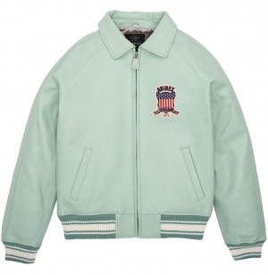 Vestes Avirex Icon Jacket Homme Seafoam | FNSCG-9685