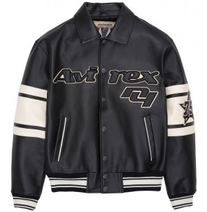 Vestes Avirex Limited Edition City Series Brooklyn Jacket Homme Noir | WSAFH-1730
